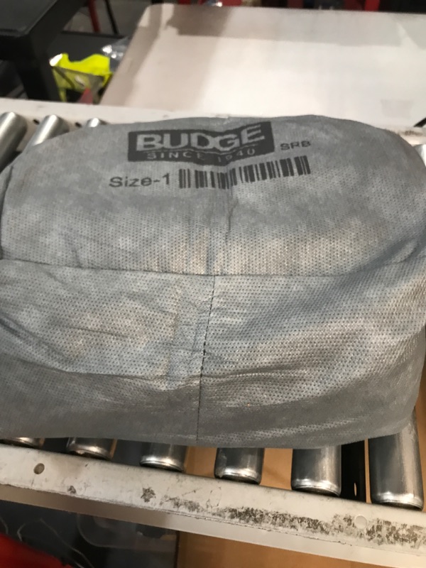 Photo 1 of Budge Rain Barrier Station Wagon Cover, Outdoor, Waterproof, Breathable, Station Wagon Cover fits Station Wagons up to 184", Gray Size S1: Fits up to 15' 4"