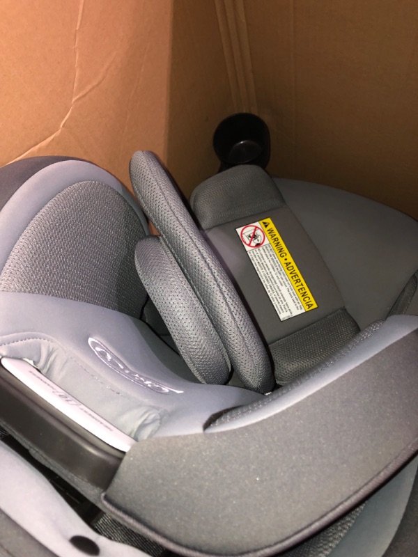 Photo 4 of Graco SlimFit3 LX 3 in 1 Car Seat | Space Saving Car Seat Fits 3 Across in Your Back Seat, Kunningham SlimFit w/ 3-Across Fit Kunningham