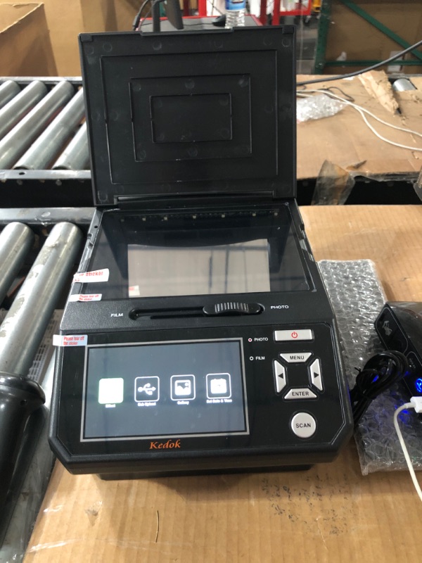 Photo 1 of KEDOK Photo,NameCard,Slide & Negative Scanner with Large 5” LCD Screen,d BLACK