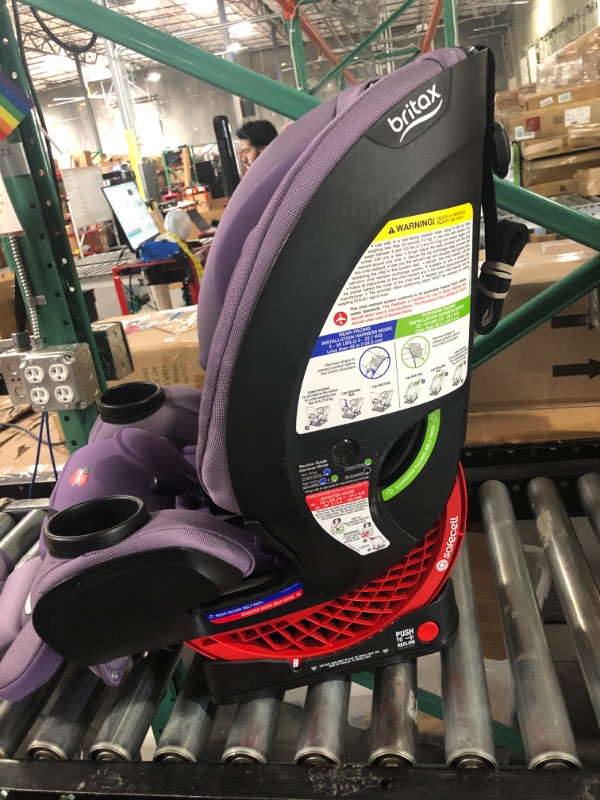 Photo 5 of Britax One4Life ClickTight All-in-One Car Seat –  Plum [New Version]