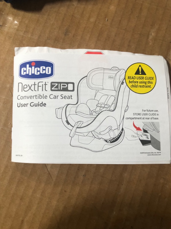 Photo 2 of ****USED***
Chicco NextFit Zip Convertible Car Seat | Carbon Carbon NextFit Zip