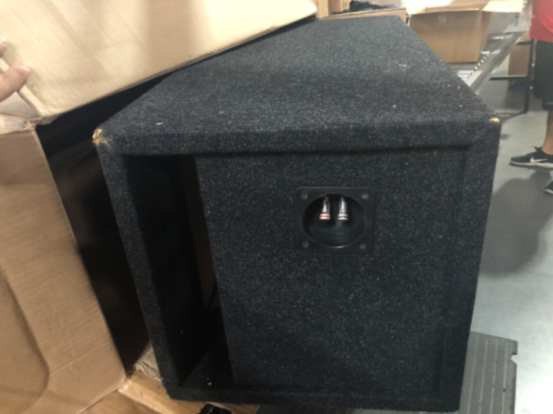 Photo 3 of Atrend 12” Dual Vented Subwoofer/Speaker Enclosure Subwoofer Box 