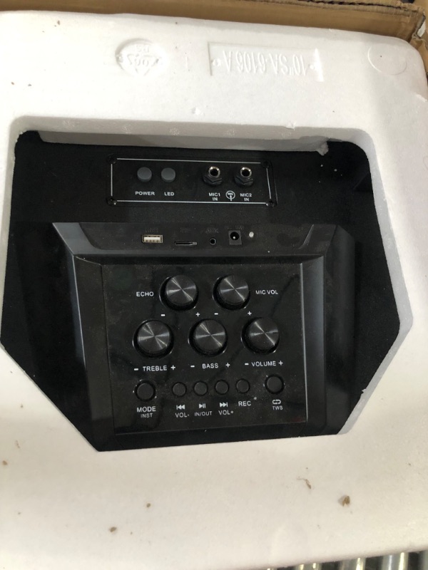 Photo 3 of ***USED*** Moukey Karaoke Machine, Big Subwoofer PA System,