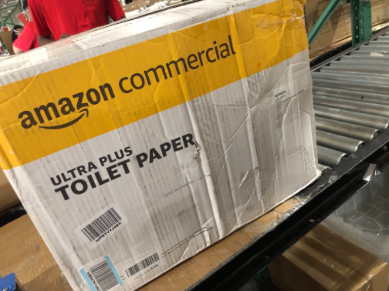 Photo 2 of AmazonCommercial 2-Ply White Ultra Plus Individually Wrapped Toilet Paper/Bath 