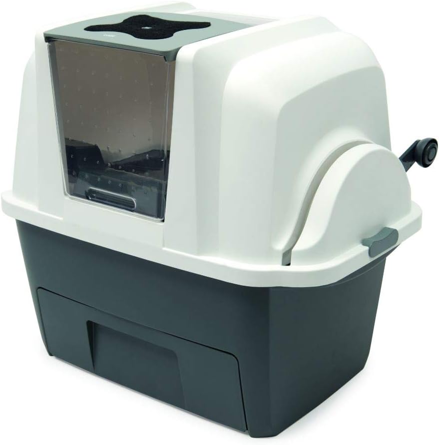 Photo 1 of **STOCK PHOTO FOR REFRENCE ONLY**Catit Hooded Litter Box, Jumbo, Gray