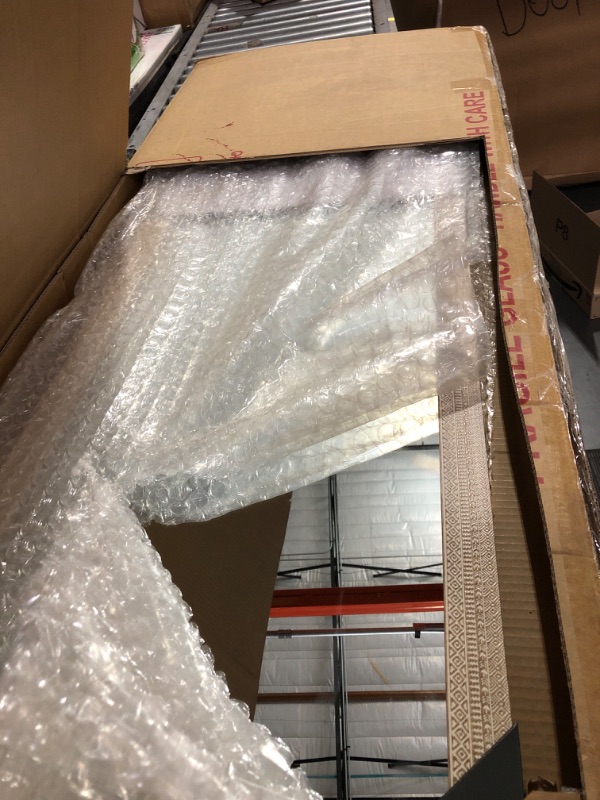 Photo 1 of 20" X 60" PS Global Diamond Mirror Brown 