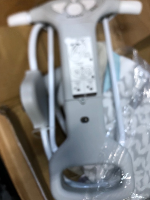 Photo 1 of Ingenuity ConvertMe 2-in-1 Compact Portable Baby Swing & Infant Seat, Battery-Powered Vibrations, Automatic Sway, Nature Sounds - Raylan