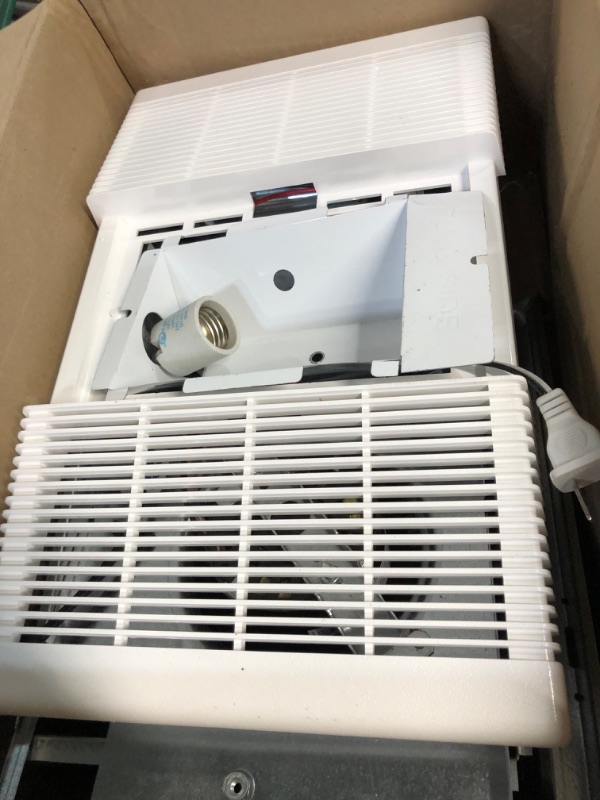 Photo 3 of **VERY USED** NuTone 765H80L: 80 CFM 2 Sone Ceiling Mounted Exhaust Fan with Heater 