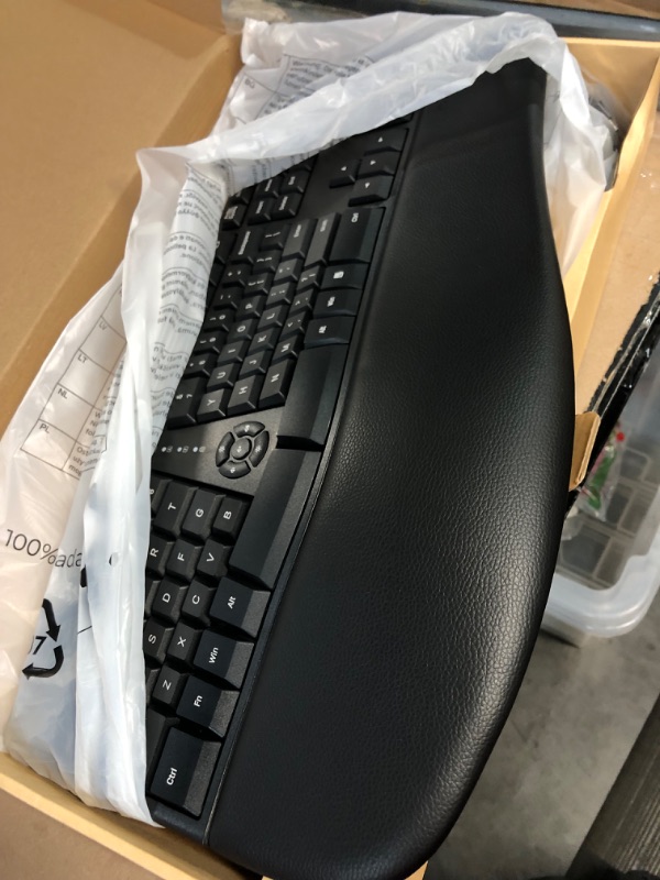 Photo 2 of MEETION Ergonomic Wireless Keyboard and Mouse