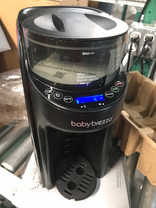 Photo 2 of Baby Brezza Formula Pro Mini Baby Formula Maker – Small Baby Formula Mixer Machine Fits Small Spaces and is Portable for Travel– Bottle Makers Makes The Perfect Bottle for Your Infant On The Go Advanced, WiFi