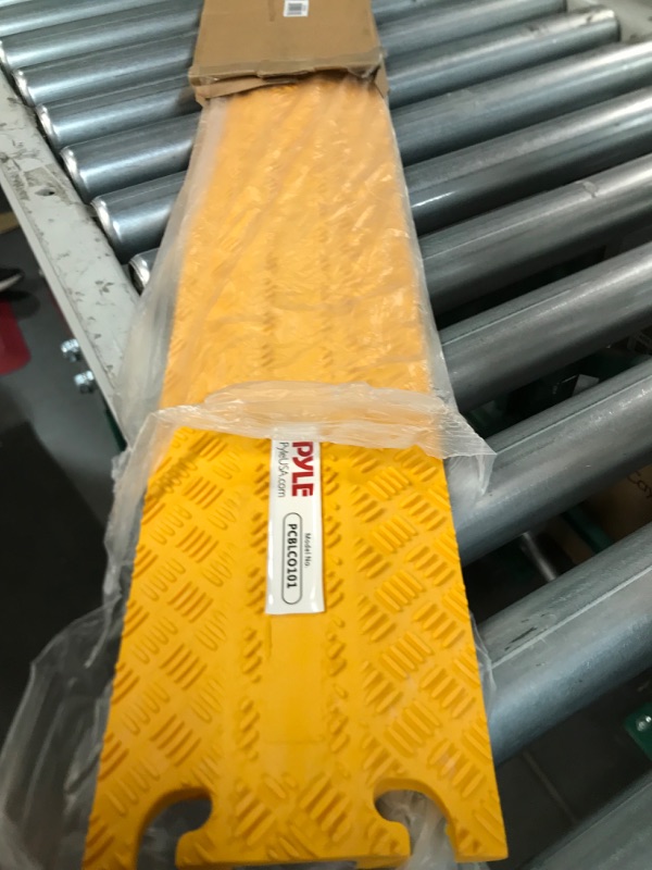 Photo 2 of Durable Cable Protection Ramp Cover Supports 11000lbs,  Yellow/Single