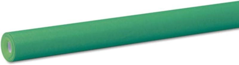 Photo 1 of Fadeless Bulletin Board Paper, Fade-Resistant, Classroom Decor, 4 in width x 50 ft long, Apple Green, 1 Roll