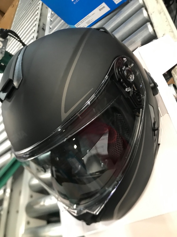 Photo 2 of Sena Outrush R(2021)  Bluetooth Modular Motorcycle Helmet with Intercom System Large, Matte Black