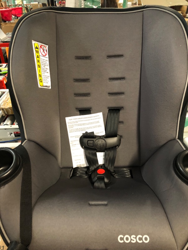 Photo 2 of Cosco Onlook 2-in-1 Convertible Car Seat, Rear-Facing 5-40 pounds and Forward-Facing 22-40 pounds and up to 43 inches, Black Arrows