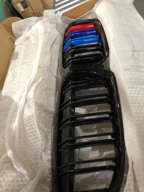 Photo 8 of Front Grill/Grilles Kidney Grill Replacement -- RED, BLUE & BLACK