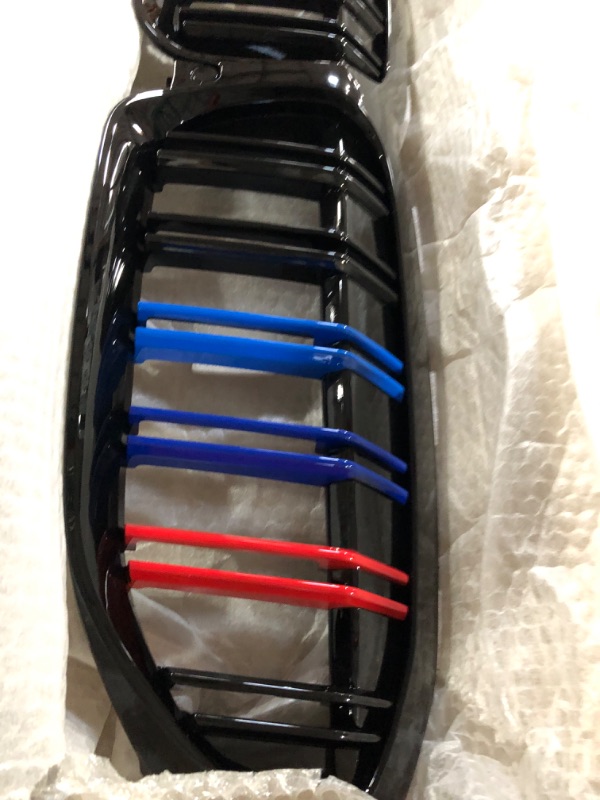 Photo 4 of Front Grill/Grilles Kidney Grill Replacement -- RED, BLUE & BLACK