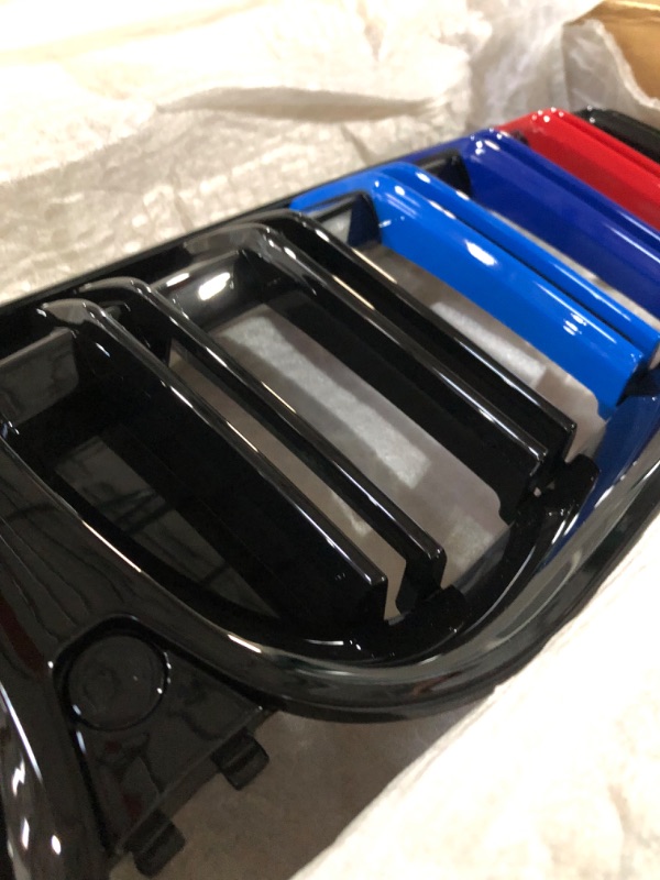 Photo 7 of Front Grill/Grilles Kidney Grill Replacement -- RED, BLUE & BLACK