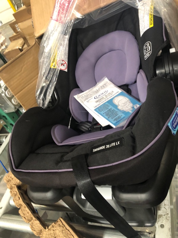 Photo 2 of Graco SnugRide 35 Lite LX Infant Car Seat - Hailey