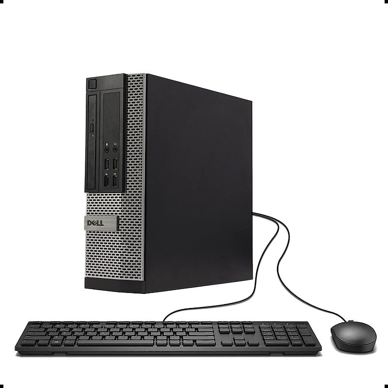 Photo 1 of Dell Optiplex 9020 SFF High Performance Desktop Computer, Intel Core i7-4790 up to 4.0GHz, 16GB RAM, 960GB SSD, Windows 10 Pro, USB WiFi Adapter, (Renewed)