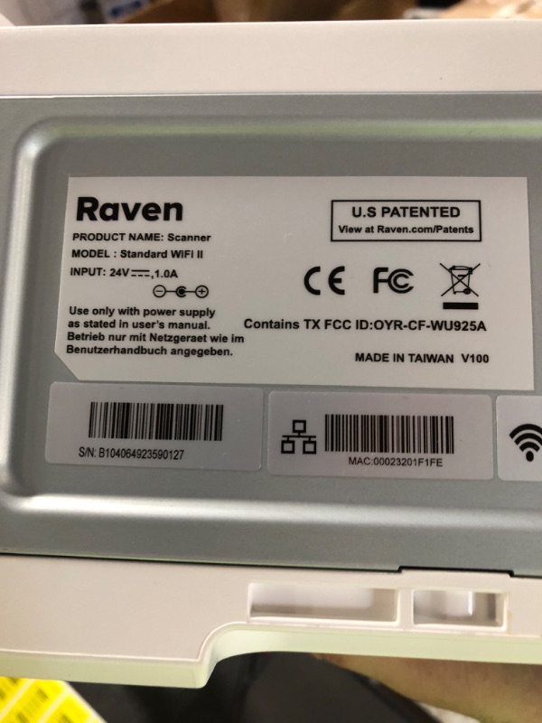 Photo 5 of Raven Original Document Scanner - Huge Touchscreen, Color Duplex Feeder (ADF), Wireless Scanning to Cloud, WiFi, Ethernet, USB, Home or Office Desktop (2nd Gen) Black