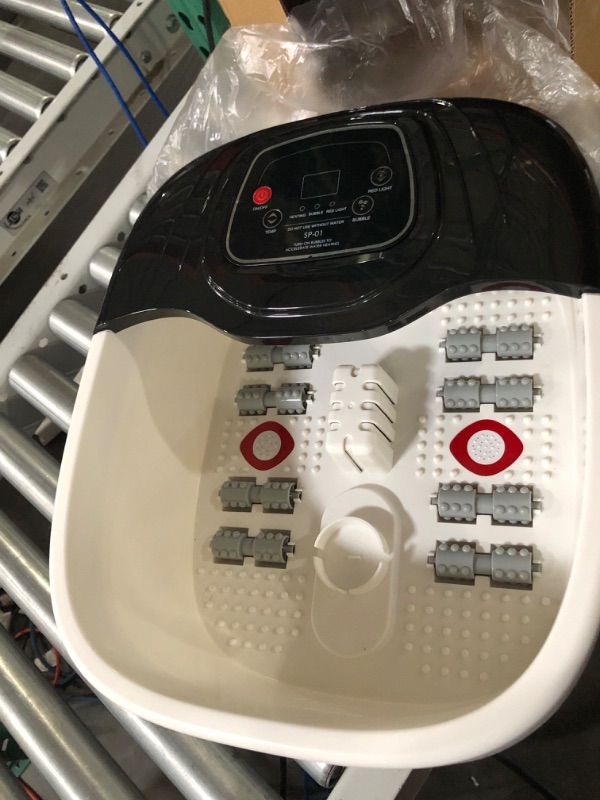 Photo 2 of Foot Spa Bath Massager with Heat, 8 Massage Roller Pedicure Foot Spa Tub for Stress Relief