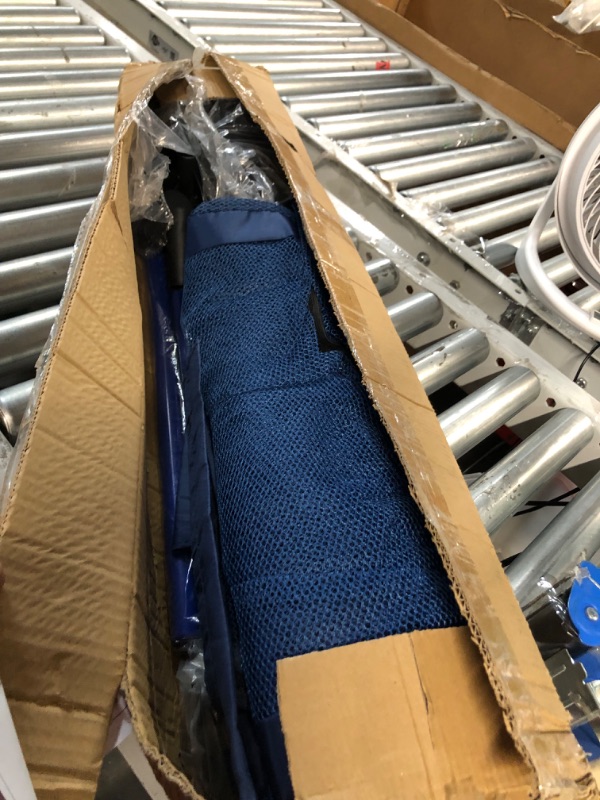 Photo 1 of Modern Blue Pool Storage Bin - Extra Large | Perfect Contemporary Nylon Mesh Basket Organizer For Goggles, Beach Balls, Floats, Swim Toys & Accessories | Air Dry Items Quickly & Easily