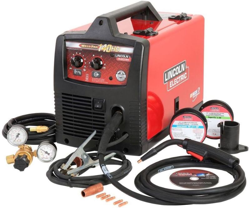 Photo 1 of **PARTS ONLY** Lincoln Electric Weld Pak 140 HD Wire-Feed Welder-K2514-1
