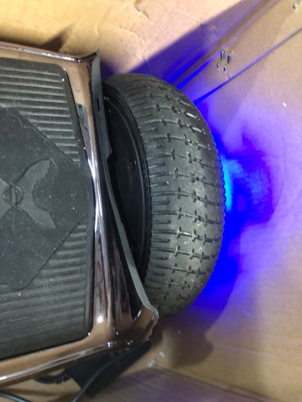 Photo 2 of Hover-1 Helix Electric Hoverboard | 7MPH Top Speed, 4 Mile Range, 6HR Full-Charge, Built-in Bluetooth Speaker, Rider Modes: Beginner to Expert Helix Gun Metal