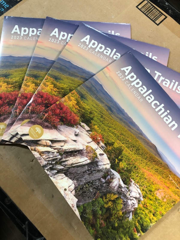 Photo 2 of 4 PACK 2023 APPALACHIAN TRAIL CALENDAR 