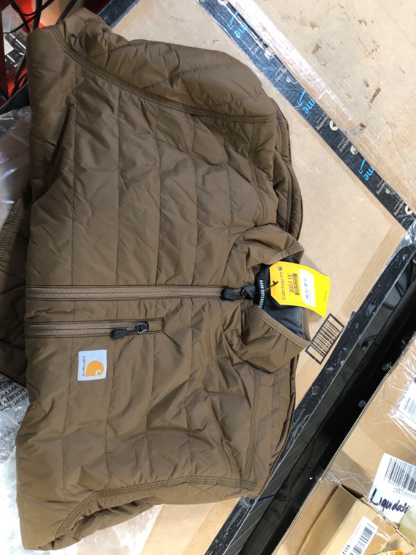 Photo 2 of Carhartt Men's Rain Defender Relaxed Fit Lightweight Insulated Jacket LARGE