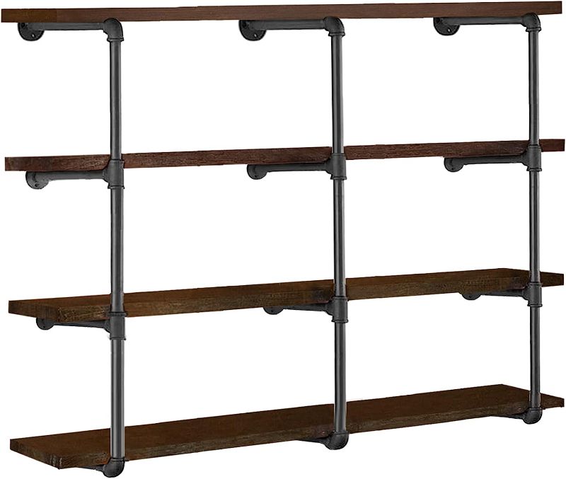 Photo 1 of (LOOKSS NEW) HITOMEN Industrial Iron Pipe Shelves