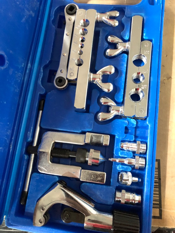 Photo 2 of Thorstone Single Flaring Tool & Swaging Tool Kit Blue pro