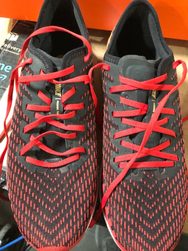 Photo 3 of Nike Women's Zoom Pegasus Turbo 2 Running Shoes 6 University Red/Metallic Gold-black-white