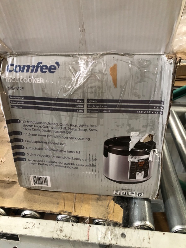 Photo 1 of *USED* COMFEE' Rice Cooker, Slow Cooker, Steamer, Stewpot, Saute All in One (12 Digital Cooking Programs) 