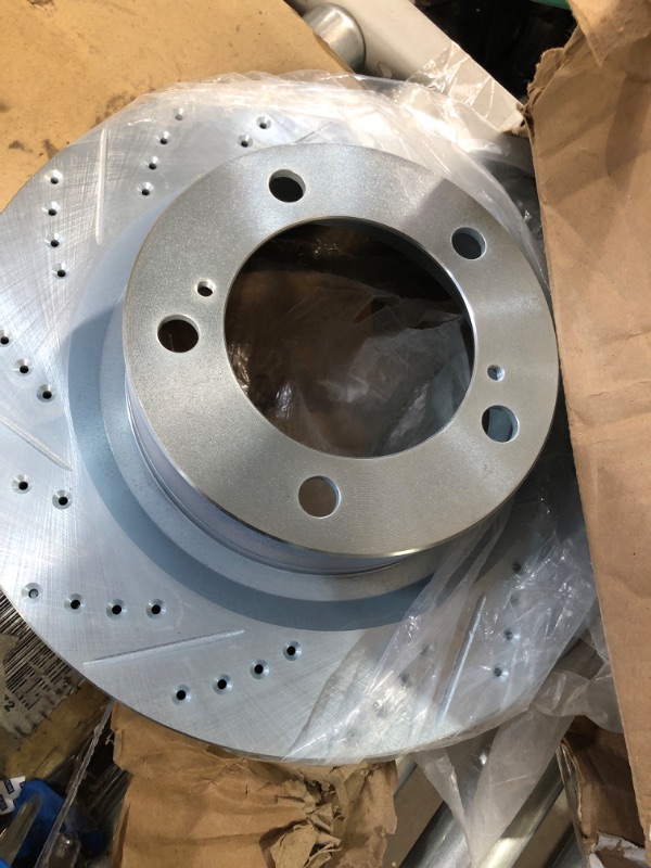 Photo 2 of StopTech 227.44156R Select Sport Drilled and Slotted Brake Rotor; Front Right