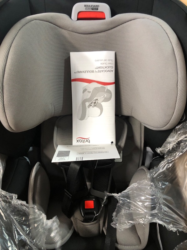 Photo 2 of Britax Boulevard Clicktight Convertible Car Seat, Gray Contour SafeWash Boulevard Gray Contour