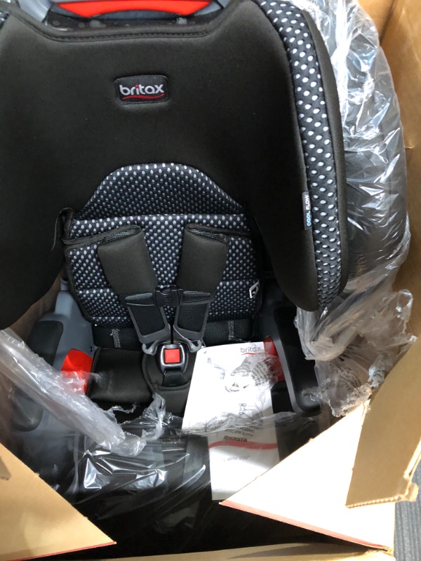 Photo 2 of Britax Grow with You ClickTight Harness-2-Booster Car Seat, Cool Flow Gray ClickTight Cool Flow Gray