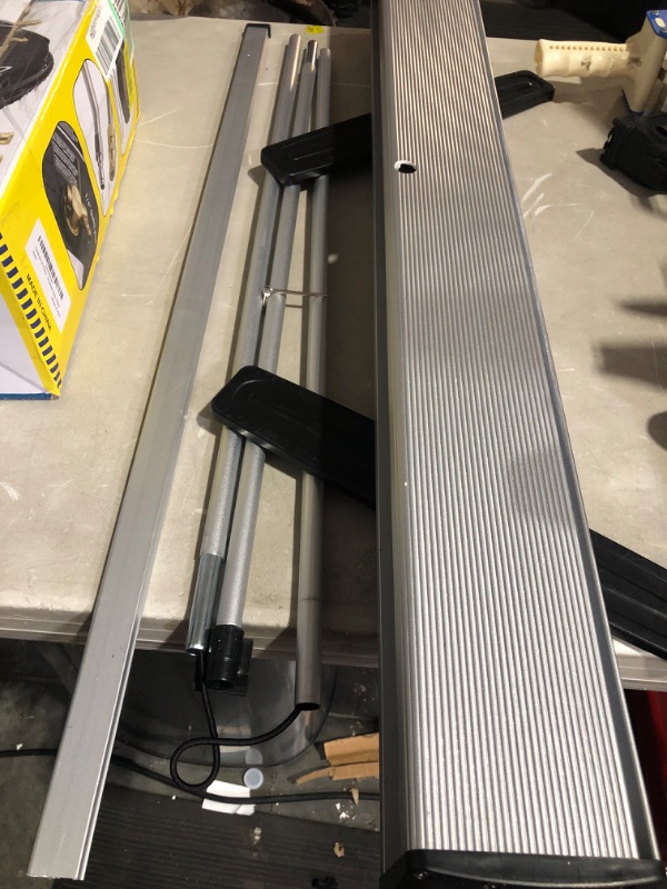 Photo 2 of *USED* NA MOTORING STEPB-ZTL-8223-SS 5 Inches Wide Stainless Steel Side Step Nerf Bar Running Boards Compatible with 11-18 Ram 1500 Quad/Extended Cab 5 Inch 09-18 Stainless Steel-New 2