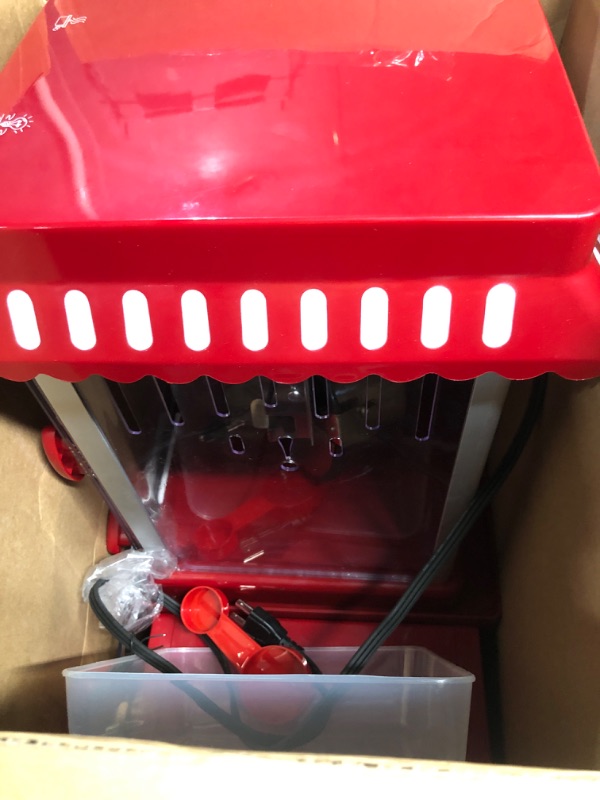 Photo 2 of * stock photo for reference * see all *
Nostalgia Popcorn Maker Professional Cart, 