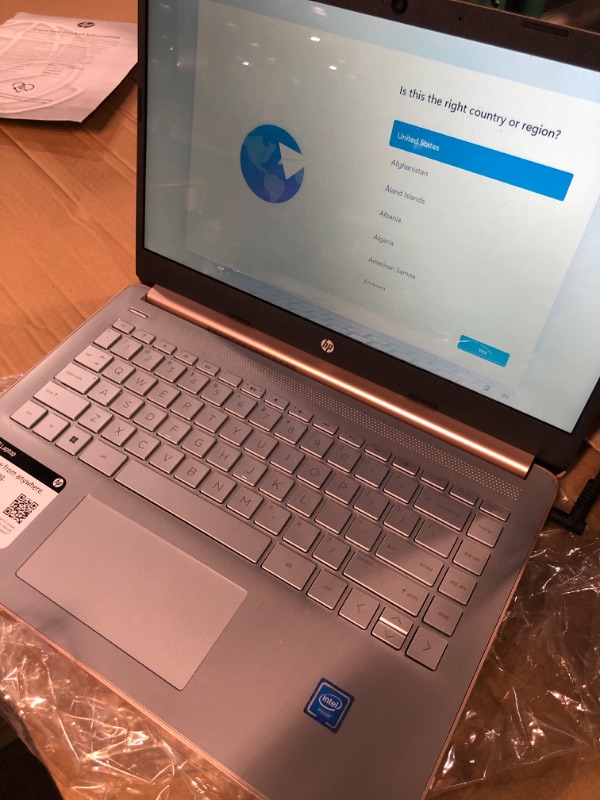 Photo 1 of * see all pictures *
HP Newest 14" Ultral Light Student Laptop, Intel N4120 Quad-Cor