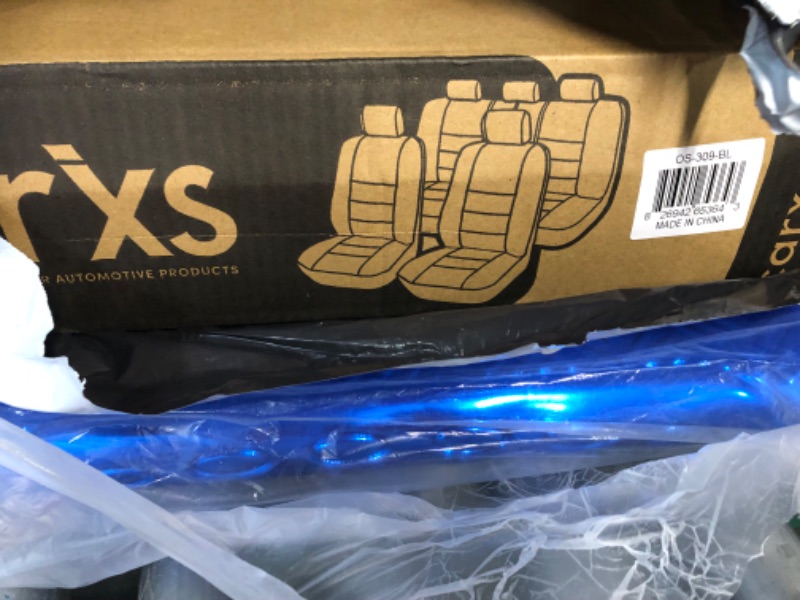 Photo 1 of BDK PolyPro Car Seat Covers, Full Set Blue