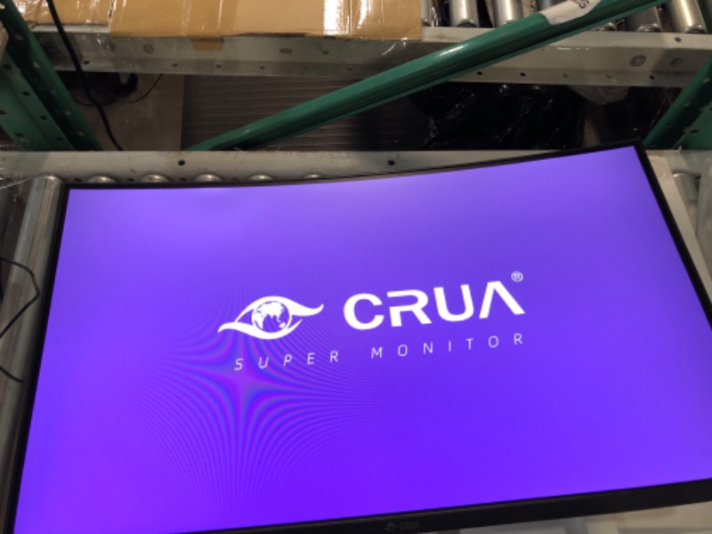 Photo 5 of CRUA 32 inch 165Hz Curved Gaming Monitor,1800R Display,1ms(GTG) Response Time,Full HD 1080P for Computer,Laptop,ps4,Switch,Auto Support Freesync and Low Motion Blur,DP,HDMI Port-Black(Support VESA) 32 ” Curved FHD 165HZ