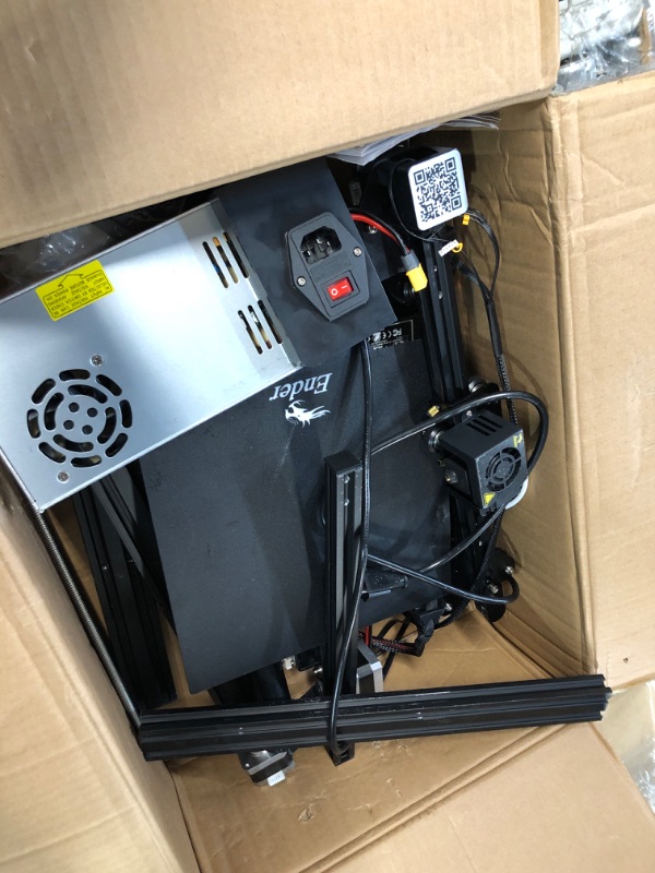 Photo 2 of *Used* *Missed* Official Creality Ender 3 Pro 3D Printer with Removable Build Surface Plate and Branded Power Supply, FDM 3D Printers 