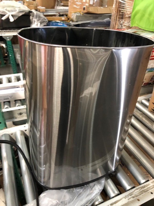 Photo 1 of *MINOR DENTS*SensorCan 13 Gallon Sensor Trash Can with Wheel