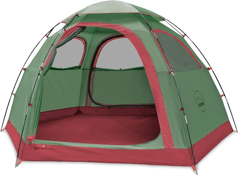 Photo 2 of *STOCK PHOTO REFERENCE ONLY*** KAZOO Outdoor Camping Tent 2/4 Person Waterproof Camping Tents Easy Setup Two/Four Man Tent Sun Shade 2/3/4 People