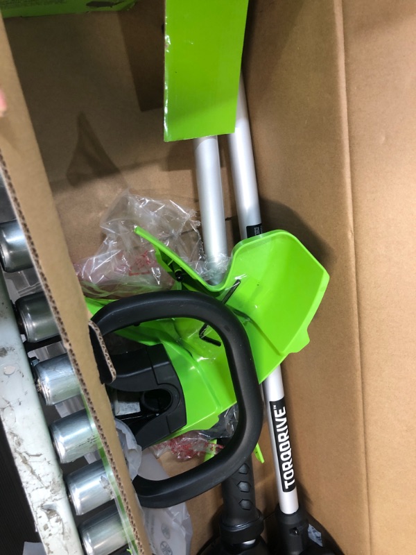 Photo 4 of **NOT TESTED** Greenworks 80V 13-inch String Trimmer, Battery and Charger Not Included 13" Trimmer (Tool Only) 13" Trimmer
