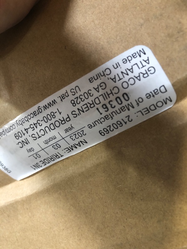 Photo 2 of **see notes**
GRACO TriRide 3 in 1, 3 Modes of Use from Rear Facing to Highback Booster Car Seat, Redmond
