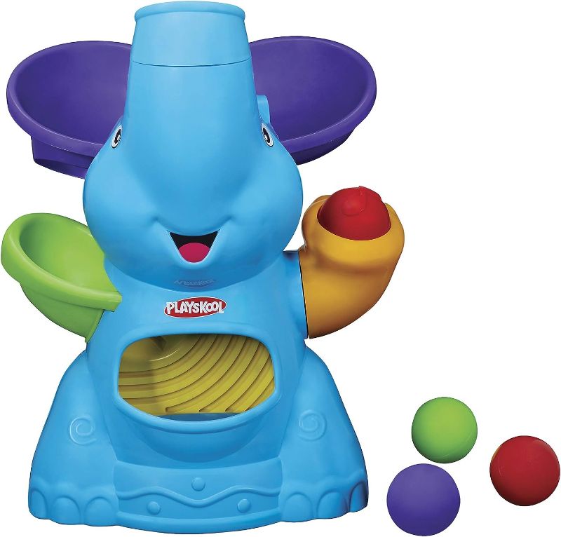 Photo 1 of Playskool Elefun Busy Ball Popper Active Toy for Toddlers and Babies 9 Months and Up with 4 Colorful Balls 