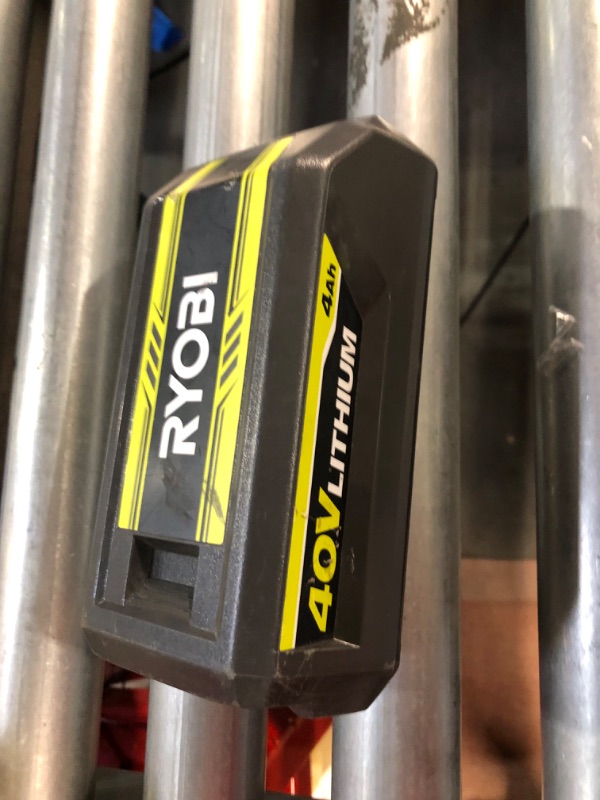 Photo 3 of Ryobi OP40404 40V Battery 4.0 Ah Lithium-Ion Battery OEM (2021 Redesign with Easy Eject Latch)