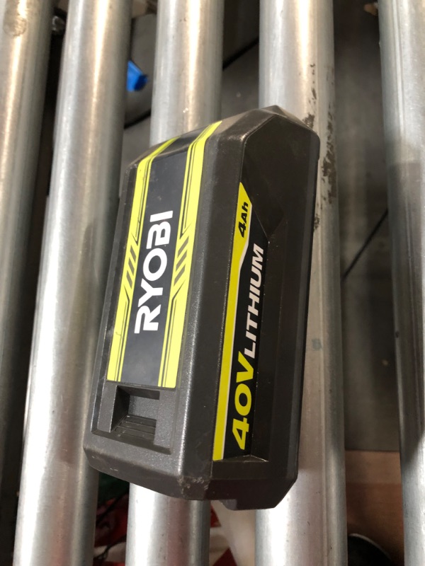 Photo 2 of Ryobi OP40404 40V Battery 4.0 Ah Lithium-Ion Battery OEM (2021 Redesign with Easy Eject Latch)